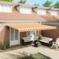 Toldo Retrátil 300 x 250 cm Poliéster e metal