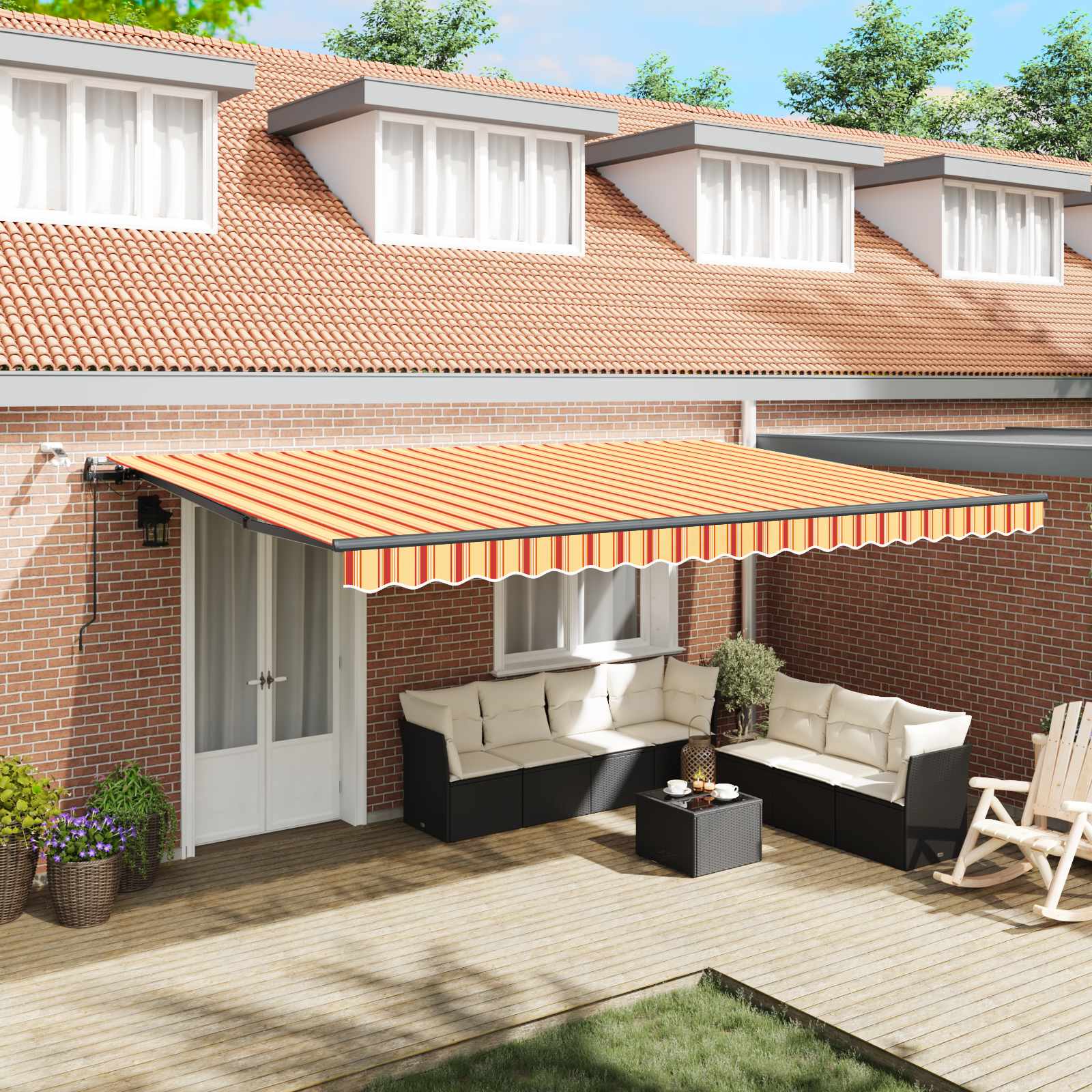 Tela de toldo 300 x 250 cm Poliéster