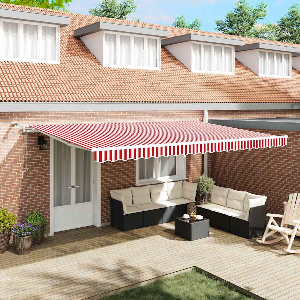 Toldo Retrátil 300 x 250 cm Poliéster e metal