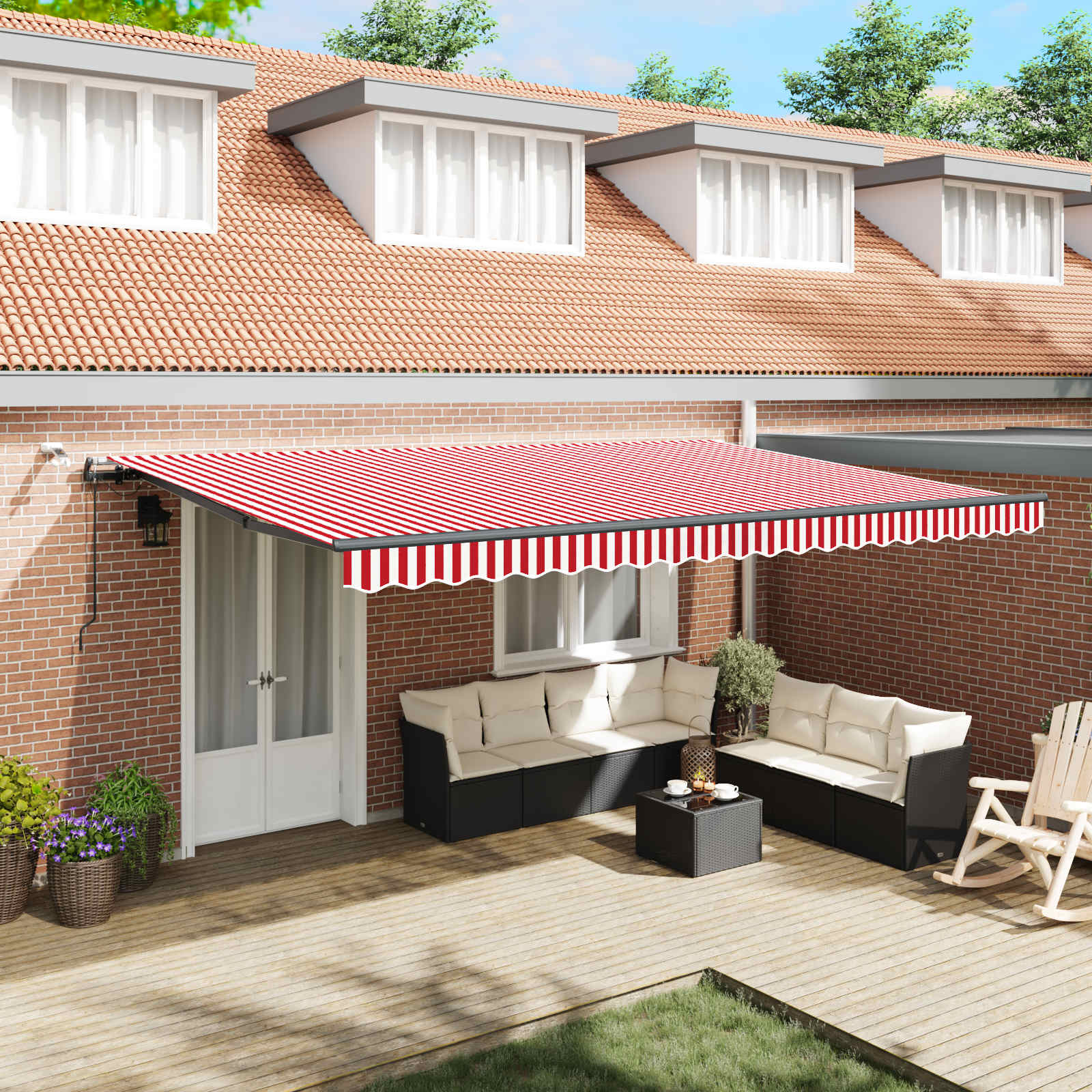 Tela de toldo 300 x 250 cm Poliéster