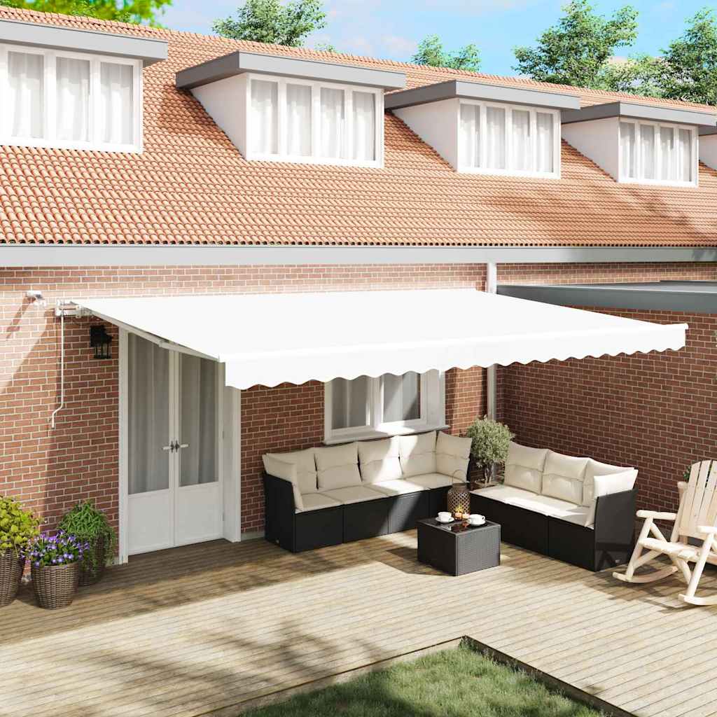 Toldo Retrátil 300 x 250 cm Poliéster e metal