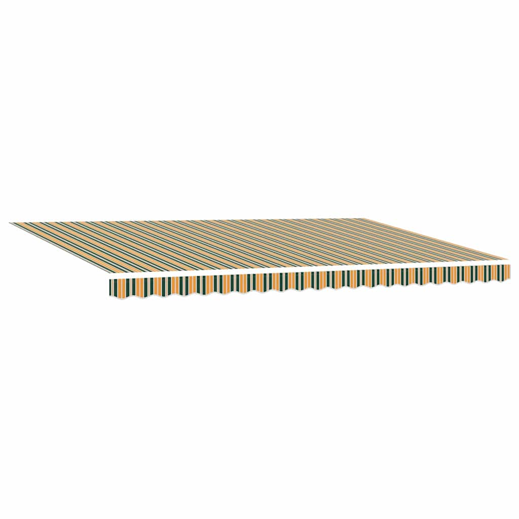 Toldo Retráctil Multicolor 500 x 350 cm Poliéster y Aluminio