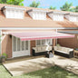 Toldo Retráctil 300 x 250 cm Tela y acero