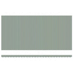 Toldo Retráctil Verde y 600 x 300 cm Poliéster y Aluminio