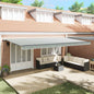 Retractable Awning 300 x 250 cm Fabric and Aluminum