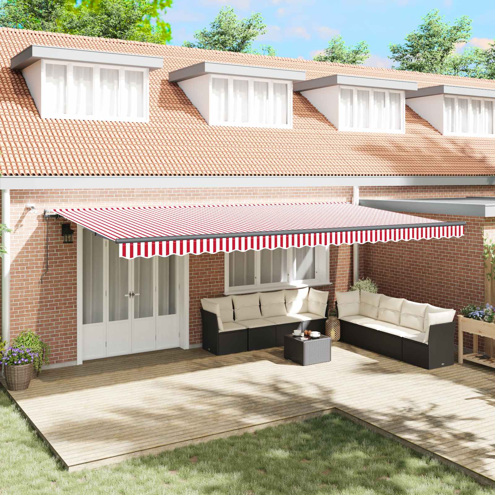Tela de toldo 300 x 250 cm Poliéster