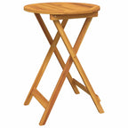 Juego Bistro de Jardín 3 pcs Marrón Madera de Acacia Sólida