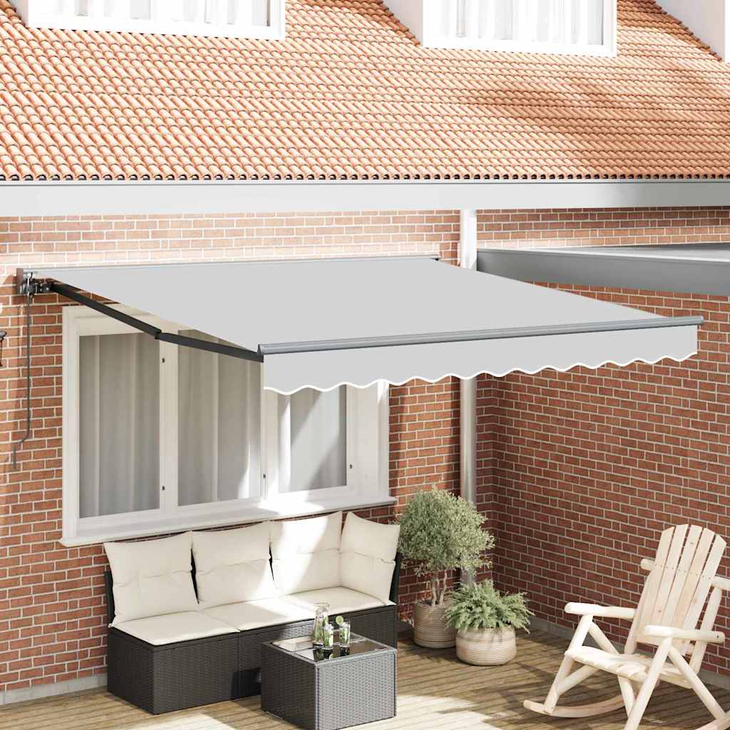 Manual Awning Frame Adjustable 3 x 2.5 m Steel