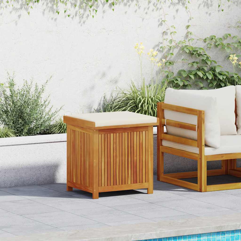 Outdoor cushions 113x50x60.5 cm solid acacia wood