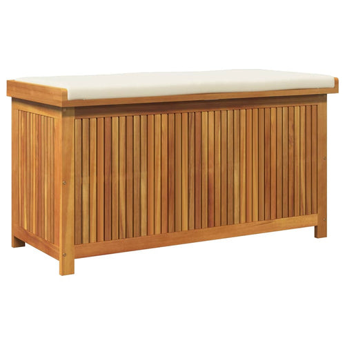 Outdoor cushions 113x50x60.5 cm solid acacia wood