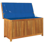 Outdoor cushions 113x50x60.5 cm solid acacia wood