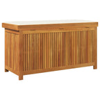 Outdoor cushions 113x50x60.5 cm solid acacia wood