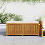 Outdoor cushions 113x50x60.5 cm solid acacia wood