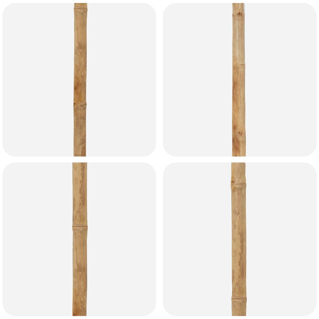 Sombrilla de jardín Crema Ø 150 x 210 cm Bambú