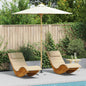 Sombrilla de jardín Crema Ø 150 x 210 cm Bambú
