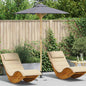 Sombrilla de jardín Crema Ø 150 x 210 cm Bambú