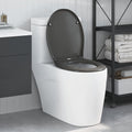 Asiento de WC Antracita 47 x 37 x 4 cm Duroplast