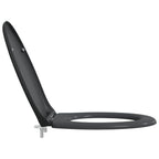 Asiento de WC Antracita 47 x 37 x 4 cm Duroplast