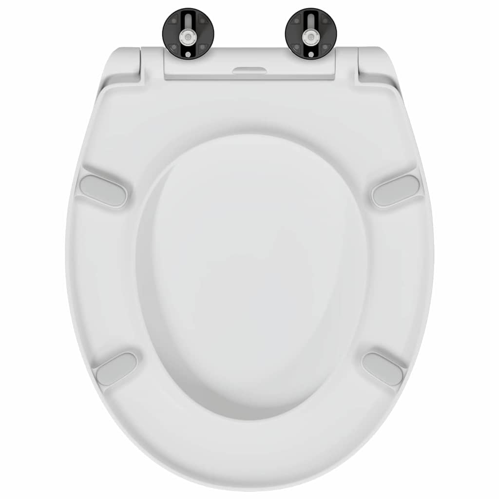 Asiento de WC 47 x 37 x 4 cm Duroplast