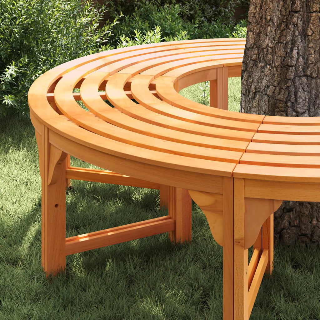 Banco de Árbol 2 pcs Natural 160 x 80 x 45cm