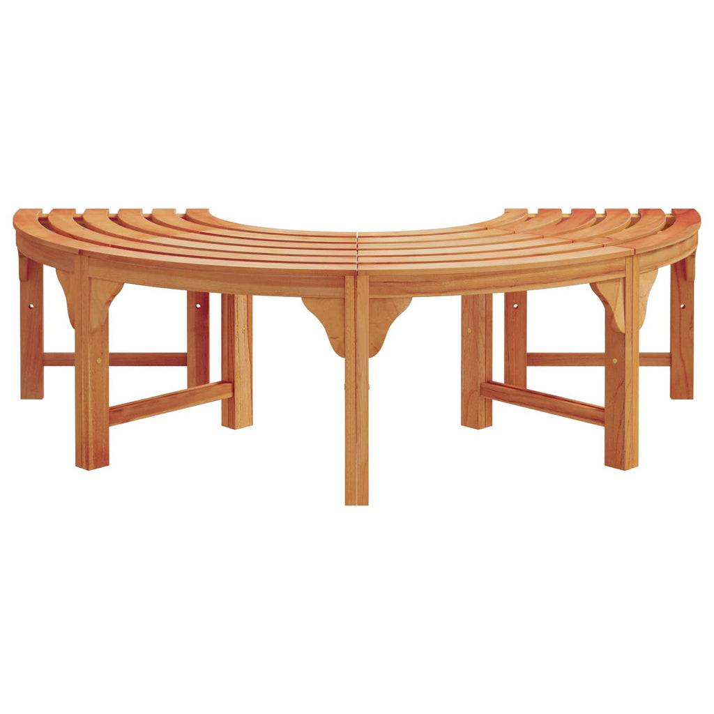 Banco de Árbol 2 pcs Natural 160 x 80 x 45cm
