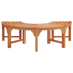 Banco de Árbol 2 pcs Natural 160 x 80 x 45cm