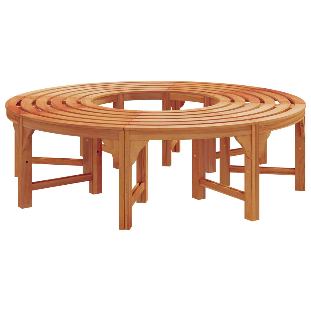 Banco de Árbol 2 pcs Natural 160 x 80 x 45cm