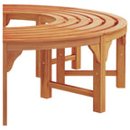 Banco de Árbol 2 pcs Natural 160 x 80 x 45cm