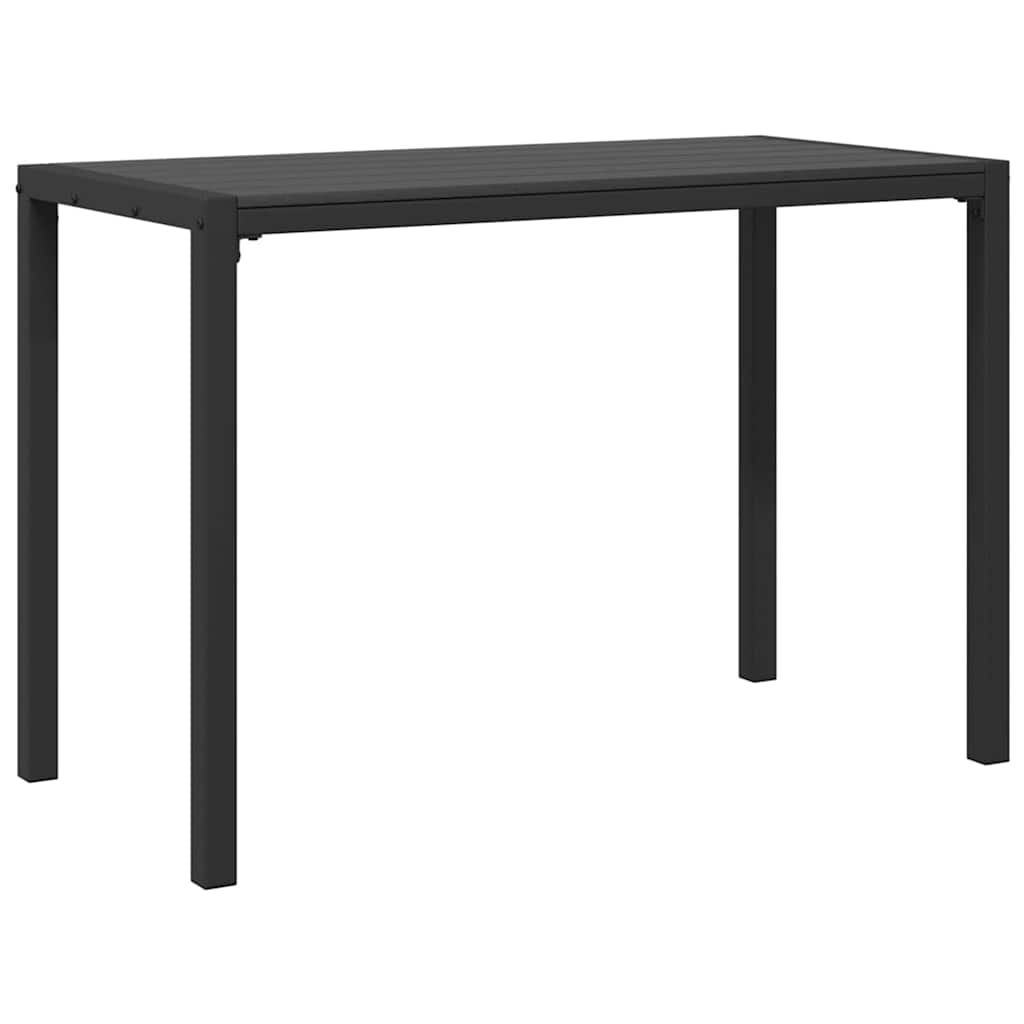 Conjunto de Comedor de Jardín 3 pcs Antracita Acero