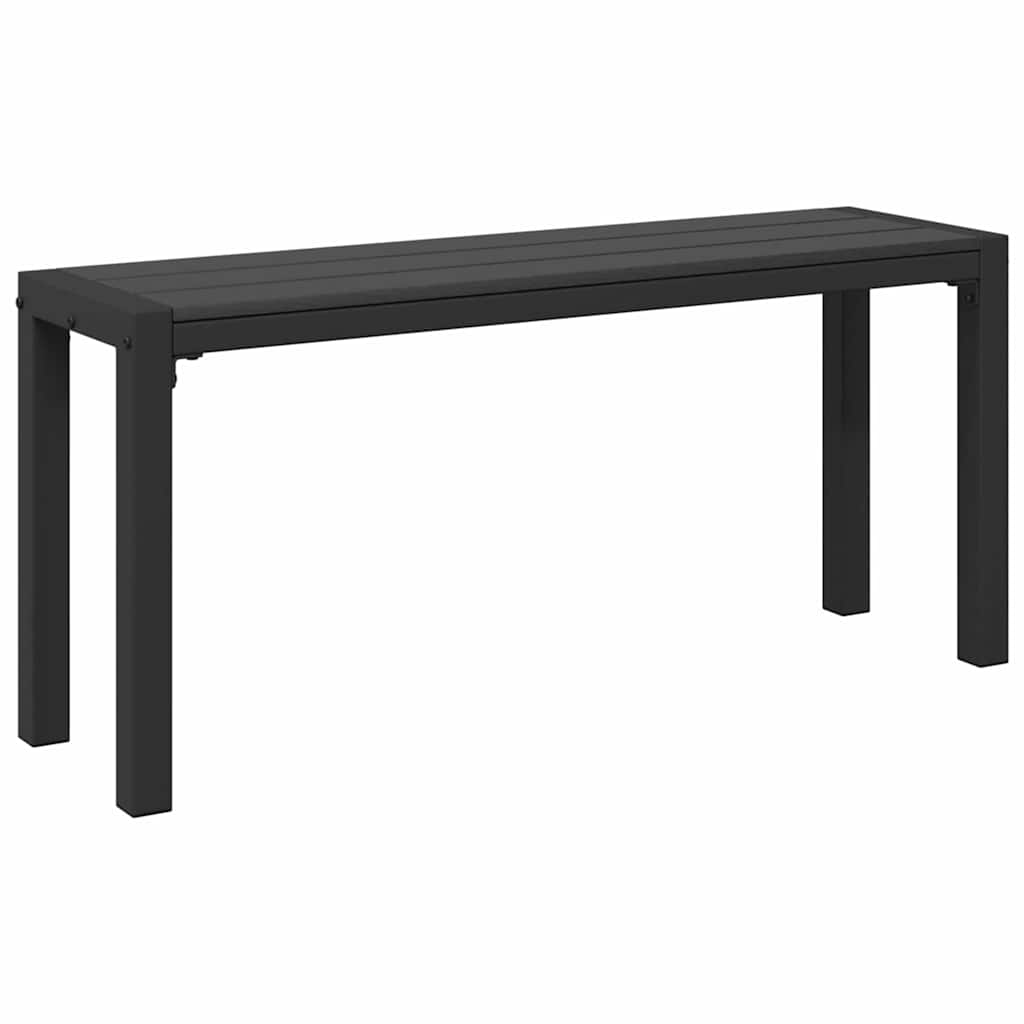 Conjunto de Comedor de Jardín 3 pcs Antracita Acero