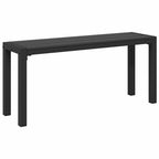Conjunto de Comedor de Jardín 3 pcs Antracita Acero