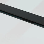 Puerta corredera con herrajes 102x205 cm ESG vidrio y aluminio