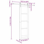 Puerta Corredera ORKDAL 61 x 198,5 cm