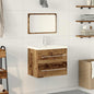 Bathroom Vanity Unit with Drawer 2 pcs 80 x 38.5 x 48 cm