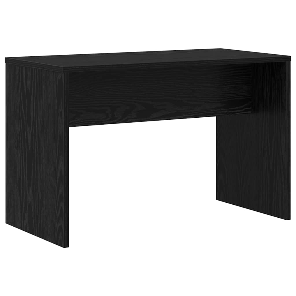 Juego de mesa de tocador LED con cajón 2 pcs Roble Negro