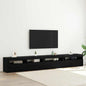 3-Piece TV Cabinet Set Black Oak 240 x 35 x 40 cm
