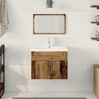 Mueble de Cuarto de Baño con cajón Madera de ingeniería