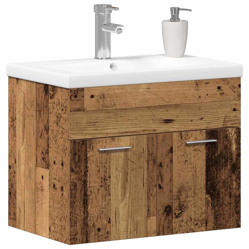 Mueble de Cuarto de Baño con cajón Madera de ingeniería