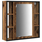 Unidades de Tocador de Baño 3 pcs Marrón Madera contrachapada