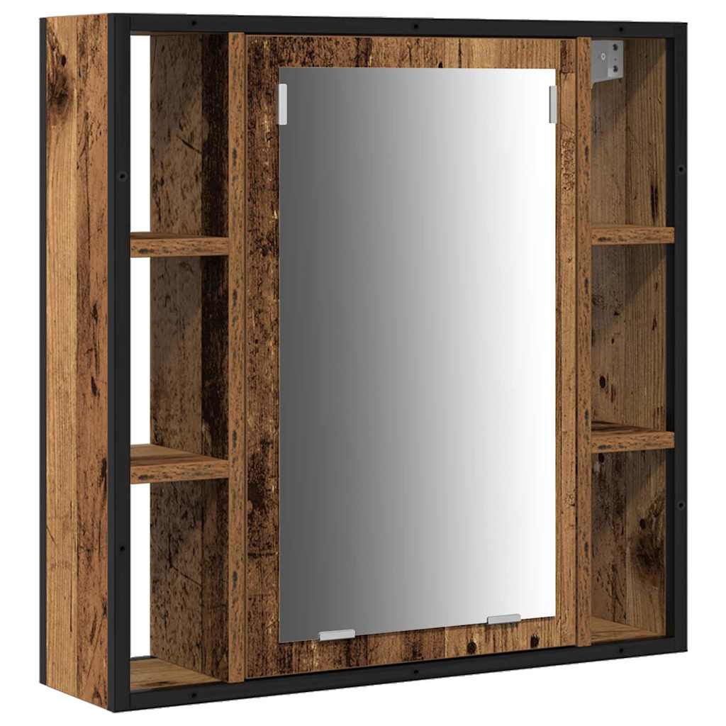 Unidades de Tocador de Baño 3 pcs Marrón Madera contrachapada