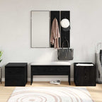Conjunto de muebles de recibidor 6 pcs Madera de ingeniería
