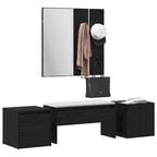 Conjunto de muebles de recibidor 6 pcs Madera de ingeniería