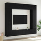 Conjunto de mueble de TV 8 pcs Madera envejecida
