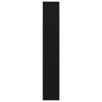 Estante de libros 3 pcs Roble Negro 36 x 30 x 143 cm