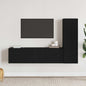 Conjunto de mueble de TV 10 pcs Madera envejecida