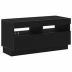 Conjunto de mueble de TV 3 pcs Negro 260 x 35 x 40 cm