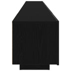Conjunto de mueble de TV 3 pcs Negro 260 x 35 x 40 cm