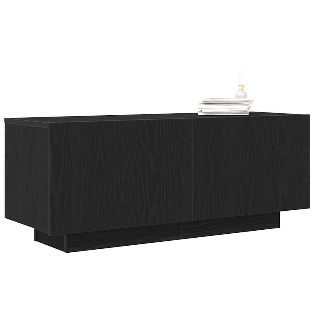 Gabinete de TV Roble Negro 100 x 35 x 40 cm