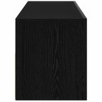 Armario de Noche Roble Negro 60 x 35 x 40 cm