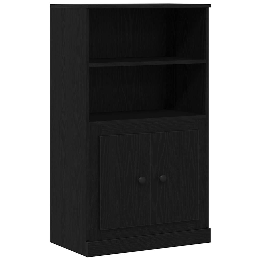 Aparador alto Roble Negro 132 x 35,5 x 103,5 cm
